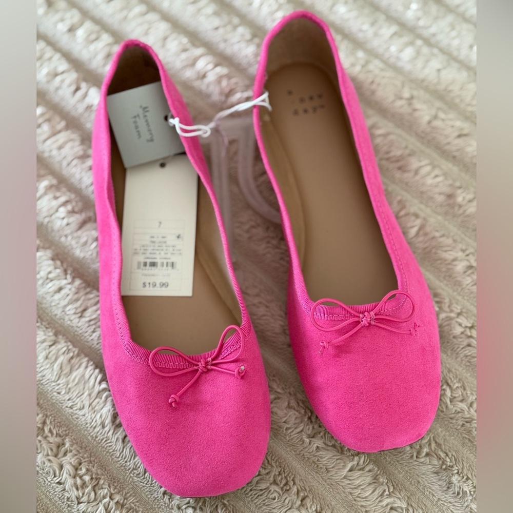 a new day Pink Ballet Flats